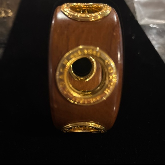 Coach Wooden Bracelet with Gold Accents - Picture 2 of 6